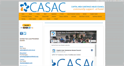 Desktop Screenshot of casac.org