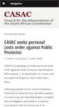 Mobile Screenshot of casac.org.za